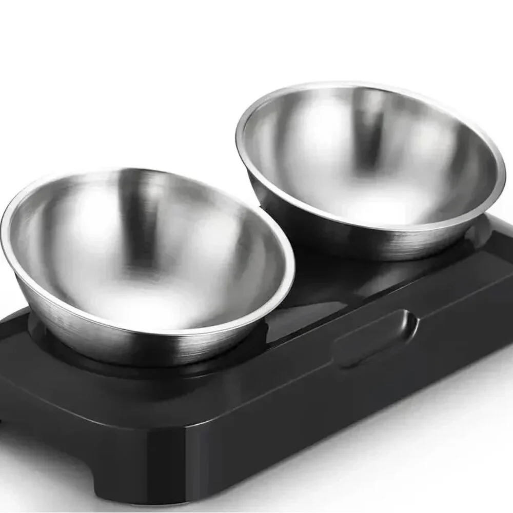Cat house/bed reversible Accessory Bundle - Elevated cat Bowls stainless steel